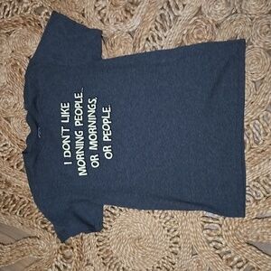 NWOT Morning People Tee